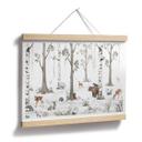 Póster para habitaciones infantiles Kikki Belle - La belleza del bosque
