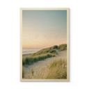 Cuadro de madera en las dunas de la costa holandesa - Zwart