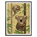 Póster Marrón - Koala
