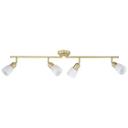 Deckenleuchte Noemi, gold, 13 x 70 cm, Metall Strahler