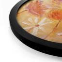 Plakat Golden Flower Rush - Pomata - Rund