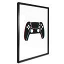 Plakat - Gaming Controller - Glitch Effekt