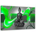 Canvasbillede, Buddha abstrakt