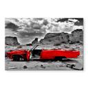 Akrylbillede Red Cadillac