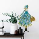 Leffler Wallsticker - Juni blomsterfe