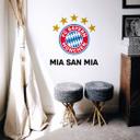 Muursticker Bayern München - Mia San Mia