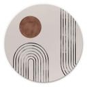 Tableau sur alu-Dibond 1X Studio - Arcs et pois - Rond
