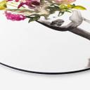 Tableau sur alu-Dibond rond Verbaan - Sous l'arc-en-ciel