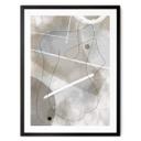 Póster 1X Studio - Line Art Silueta de una mujer - Abstracto y gráfico