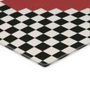 Glasbillede - Optisk illusion: hjerte i pixel-stil - Kerr-Dineen