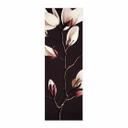 Póster de tela Noble magnolia en flor - Estandarte de flores panorama - Treechild