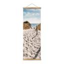 Póster de tela Camino a la playa - Panorama