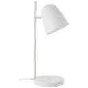 Tischleuchte Lotta, weiß, 41,2 x 15 cm, Nachttischlampe, dimmbar
