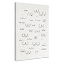 Canvasbillede Line Art - Mangfoldighed af kvindelighed | Feminisme - Kerr-Dineen