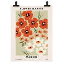 Póster NKTN - Mercado de las Flores de Madrid