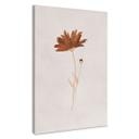 Canvasbillede vildblomst abstrakt - Goed Blauw