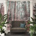non-woven tapet ForestWalk natur træ fototapet Designwalls i brun og grøn 