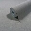 Papel pintado no tejido textil, liso texturado moderno mate en gris marrón
