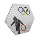 Hexagone - alu-Dibond Banksy - Les jeux olympiques