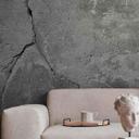 Beton-look beton-look grå sort - non-woven tapet Designwalls 2 - 2,55 x 3,5 m