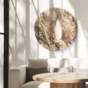 Tableau sur alu-Dibond Annie - Faisceau d'herbes - Rond