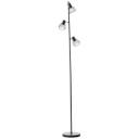 Stehleuchte Bruno, schwarz, 162 x 28 cm, Metall Stehlampe, dimmbar