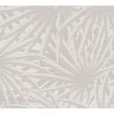 Papel pintado tejido-no tejido Livingwalls Papel pintado de palmeras Metropolitan Stories Said Marrakech gris, metalizado, blanco