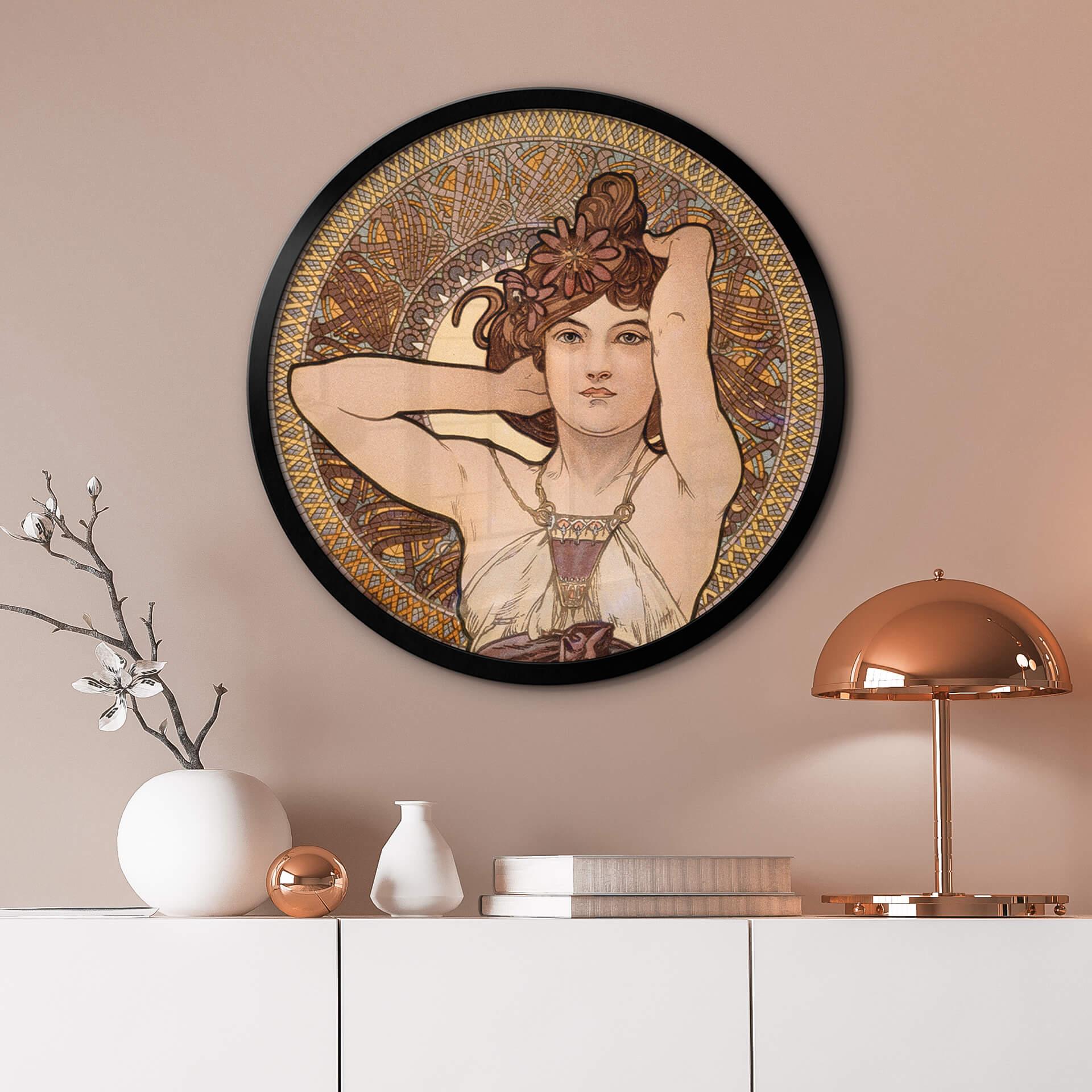 Plakat Mucha - Amethyst