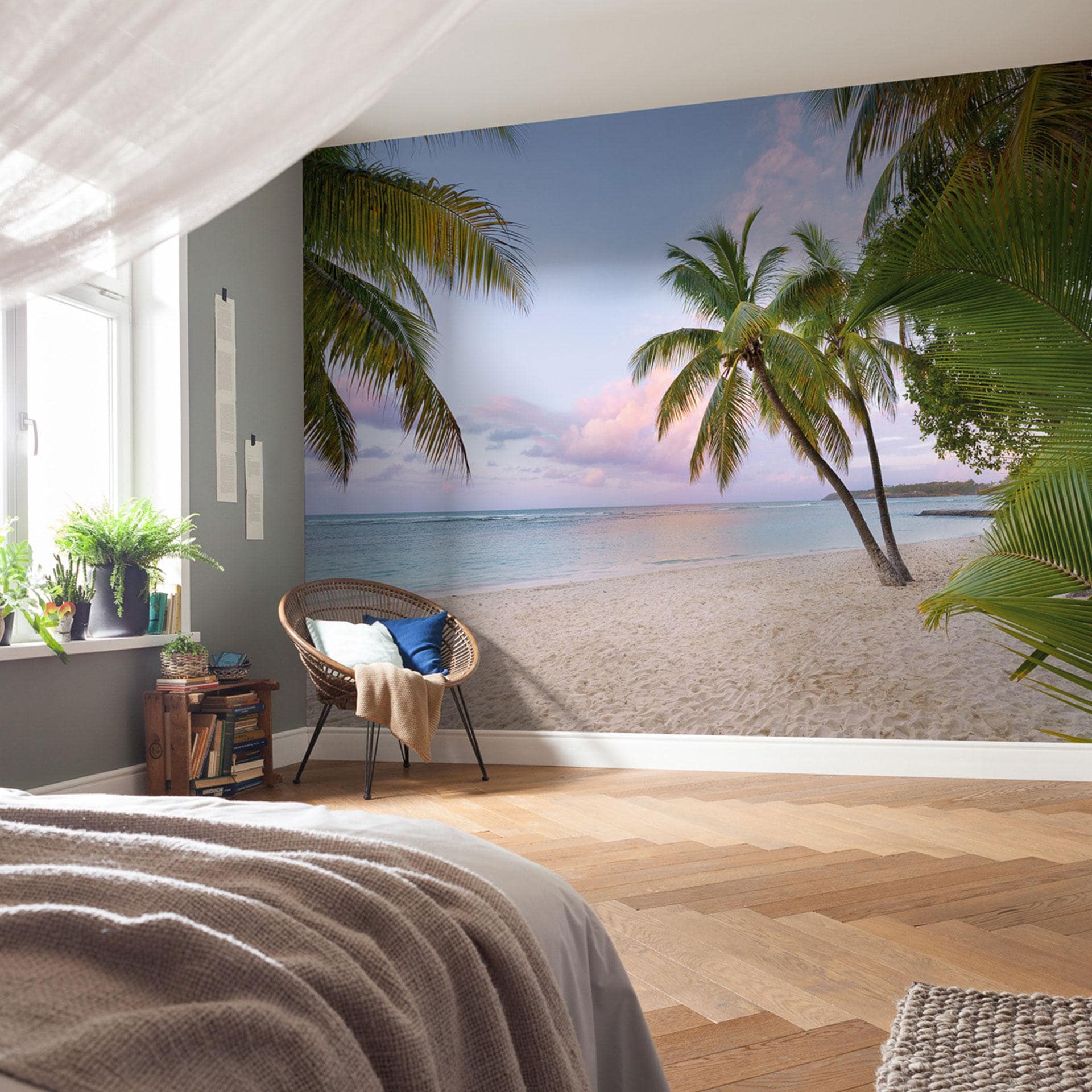 Fotobehang Vliesbehang Paradise Morning