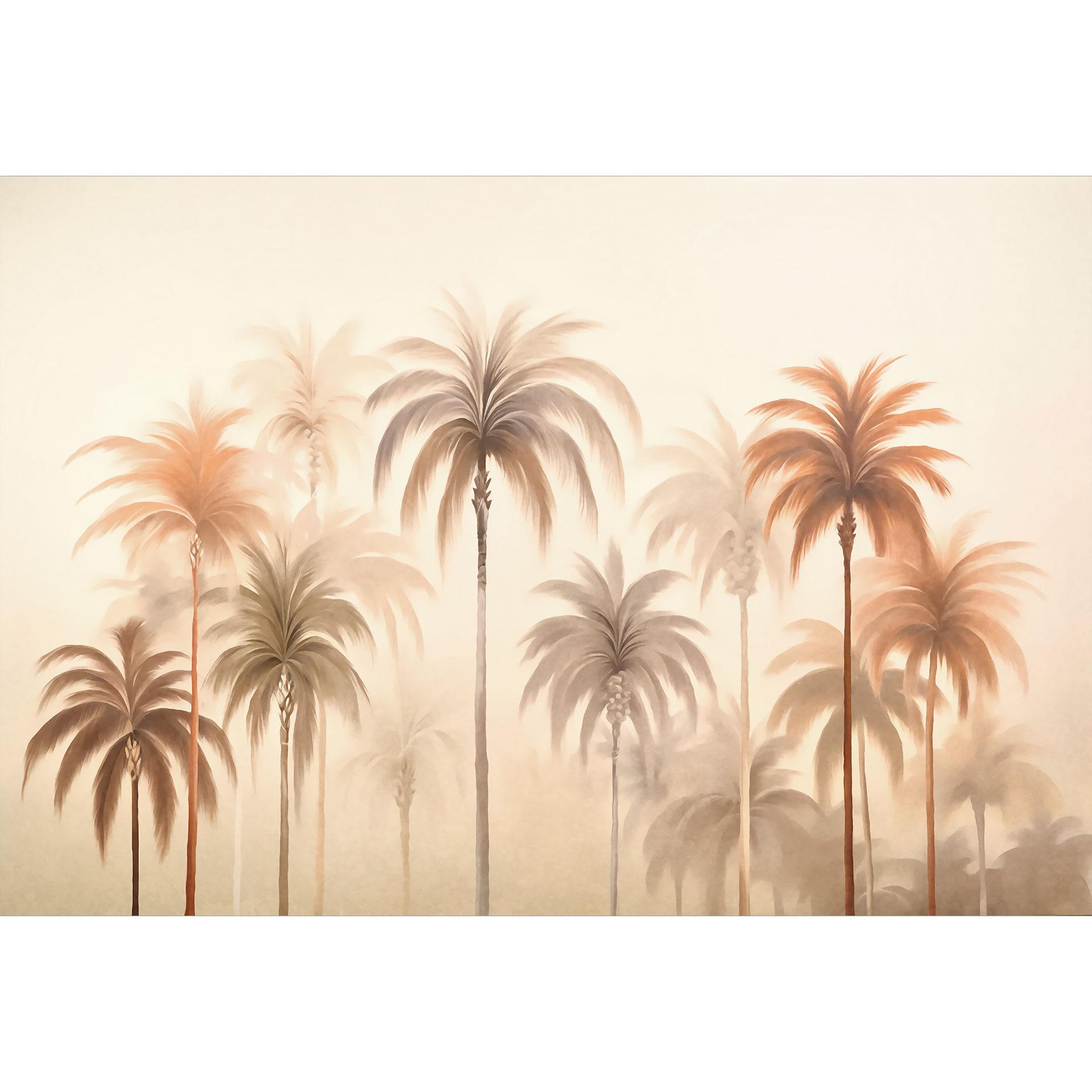Fotobehang Tropisch landschap met palmbomen - Haase