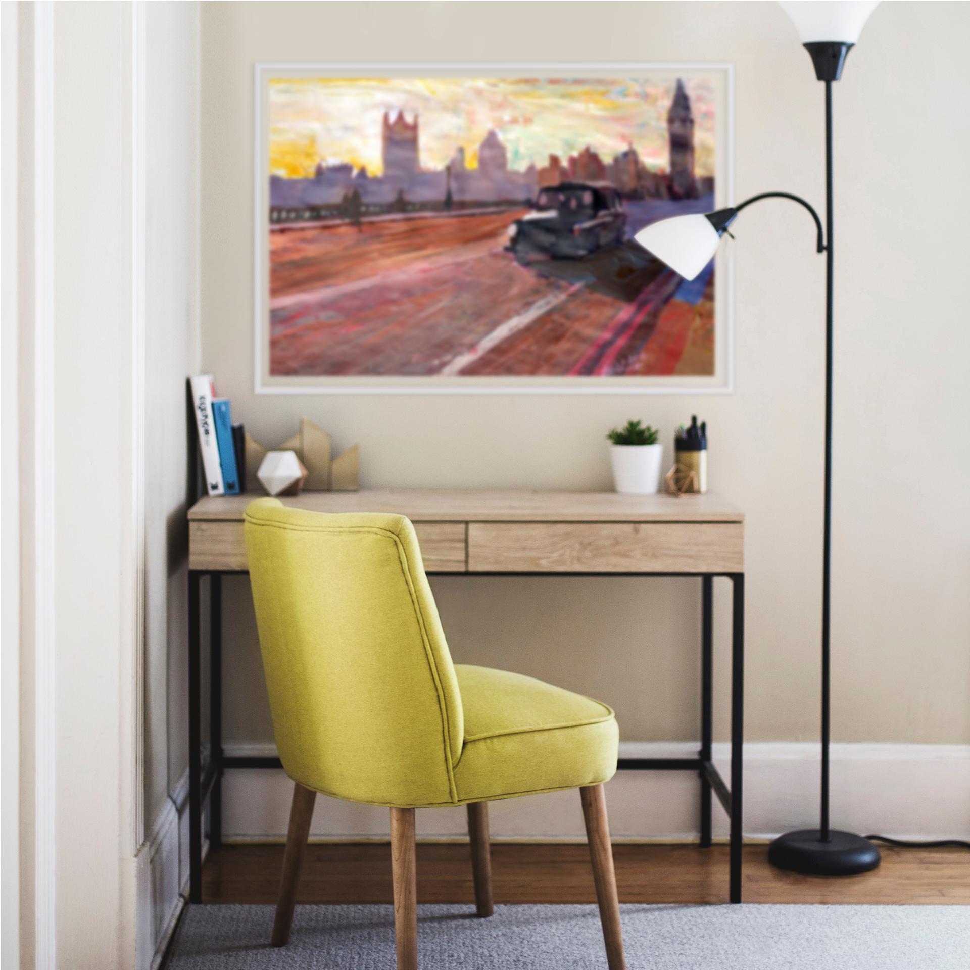 Wallprint W - Bleichner - London in der Abenddämmerung