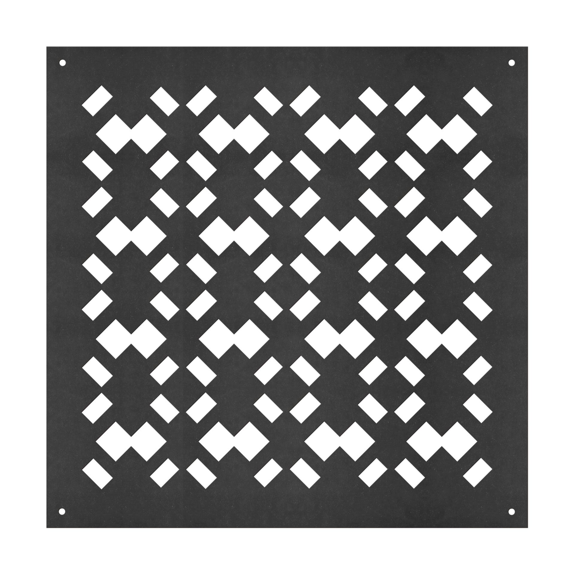 Divisorio, divisorio con motivo geometrico - MDF