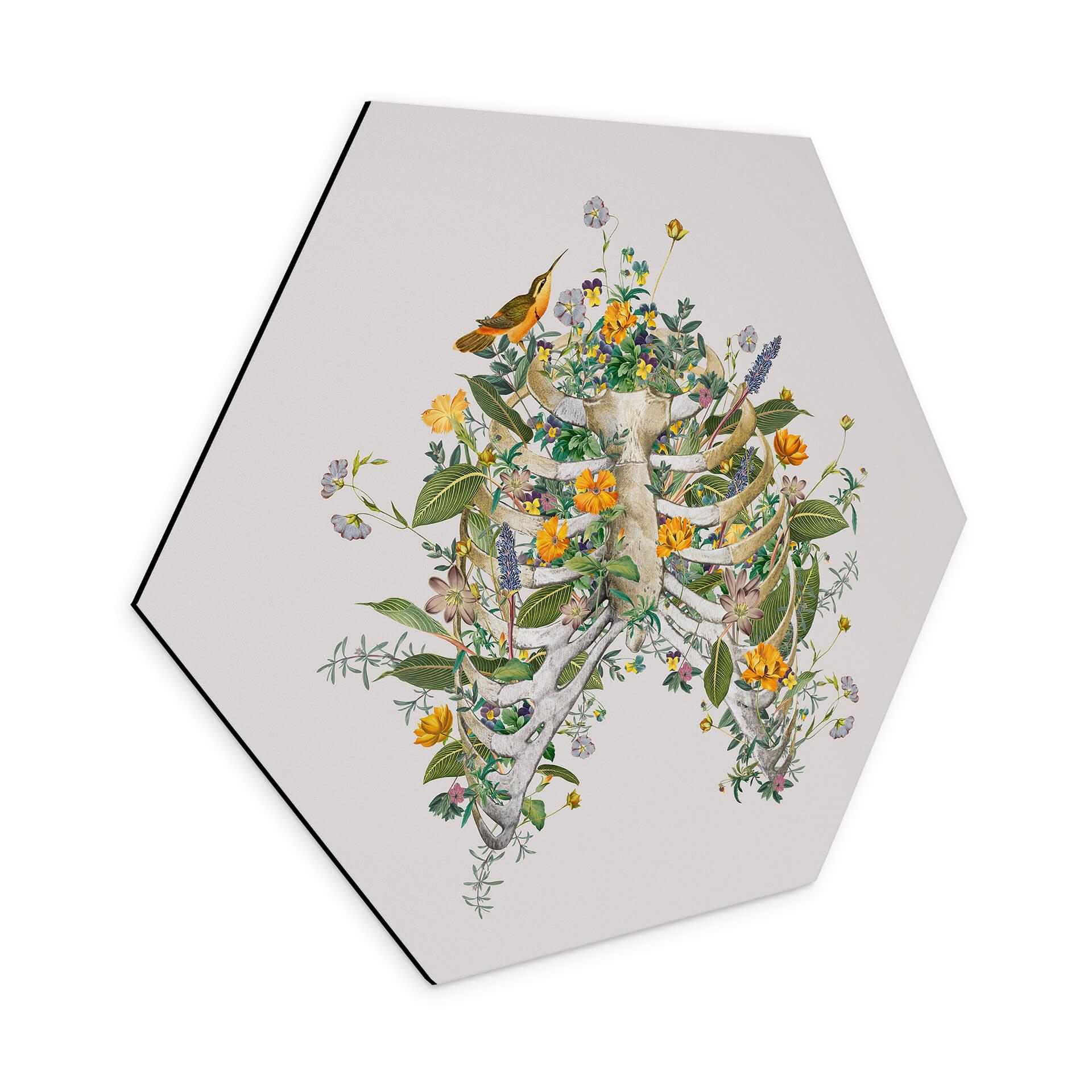 Hexagone - alu-Dibond Frida Floral Studio - Thorax Floral