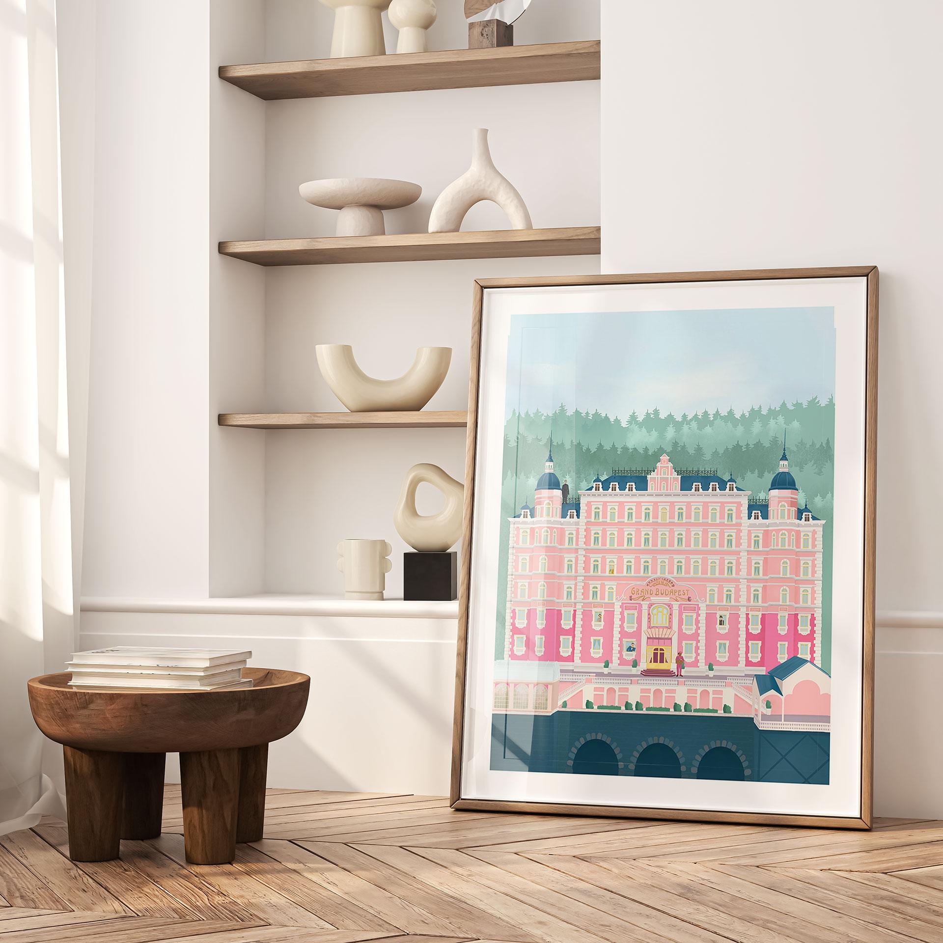 Póster Gran Hotel Budapest - Lizde