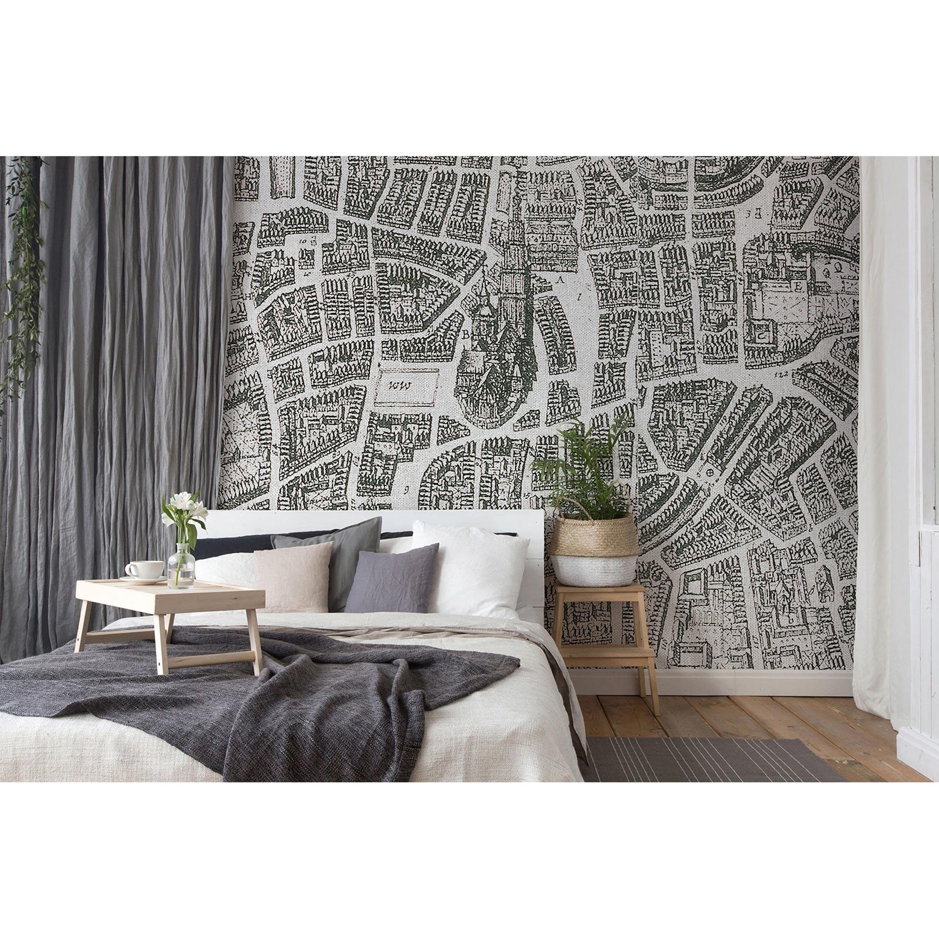 Architects Paper Papier peint photo Atelier 47 Ancient City blanc,gris