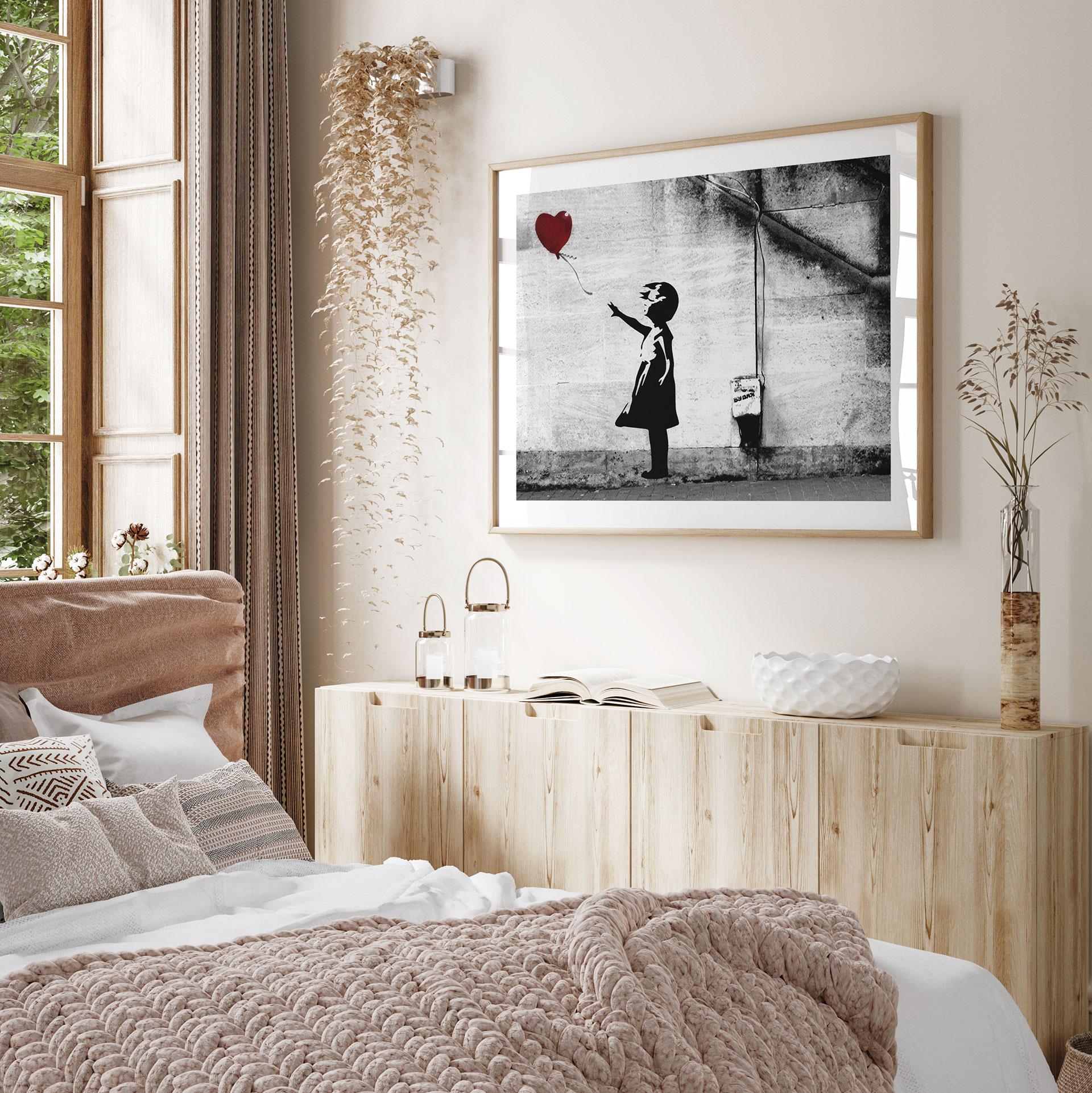 Plakat - Banksy - Girl with balloon