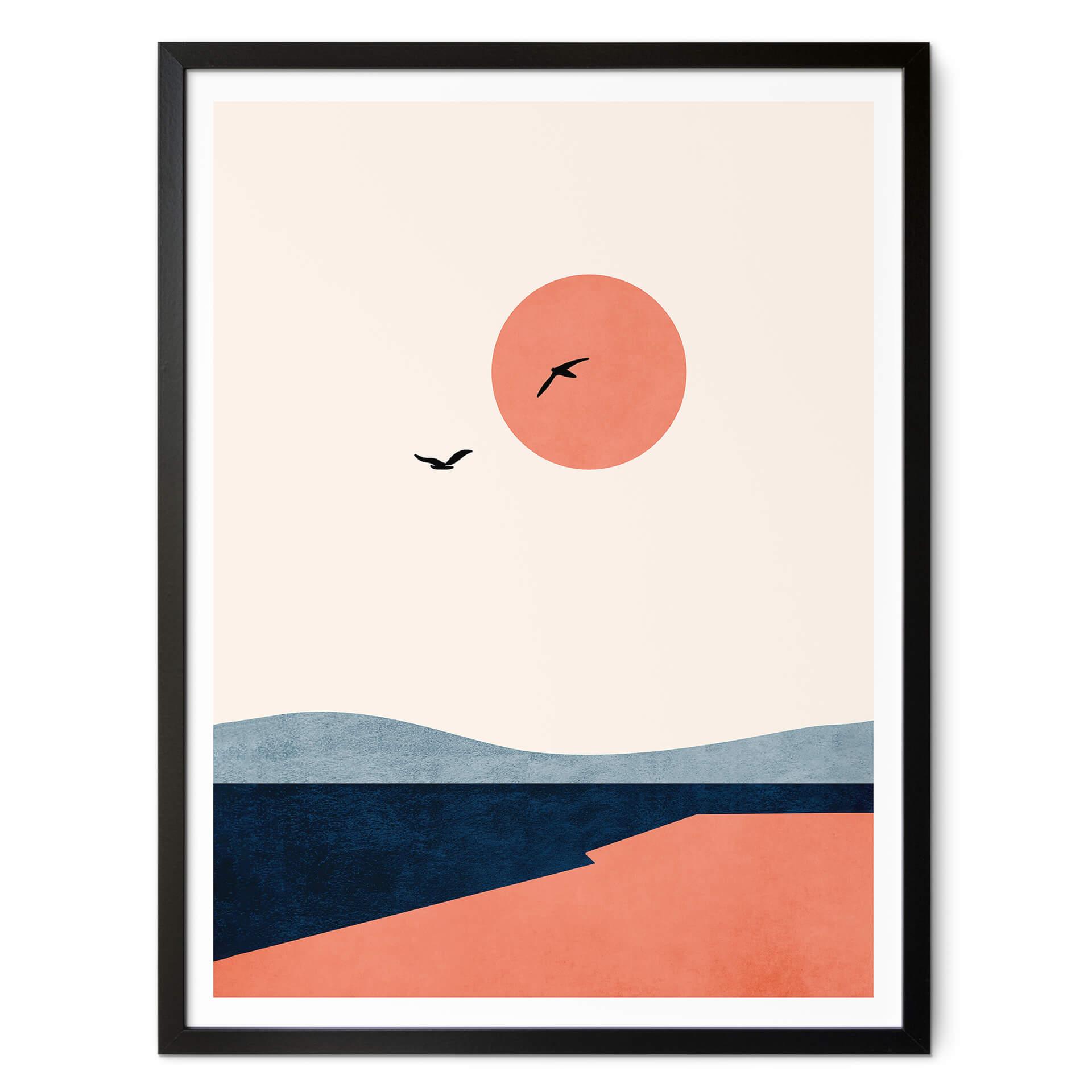 Póster Kubistika - De viaje
