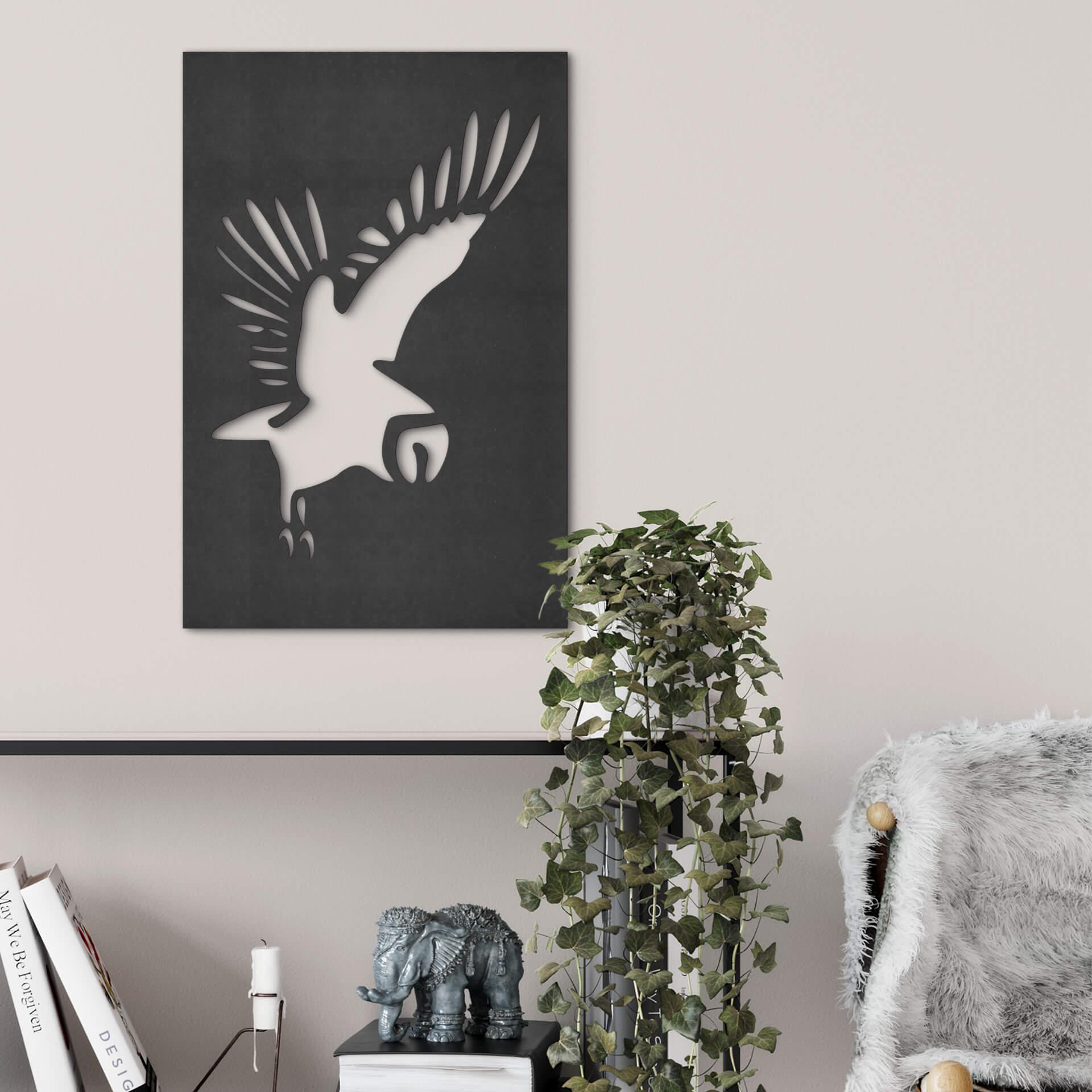 MDF - Decoración en madera - Pájaro - Búho