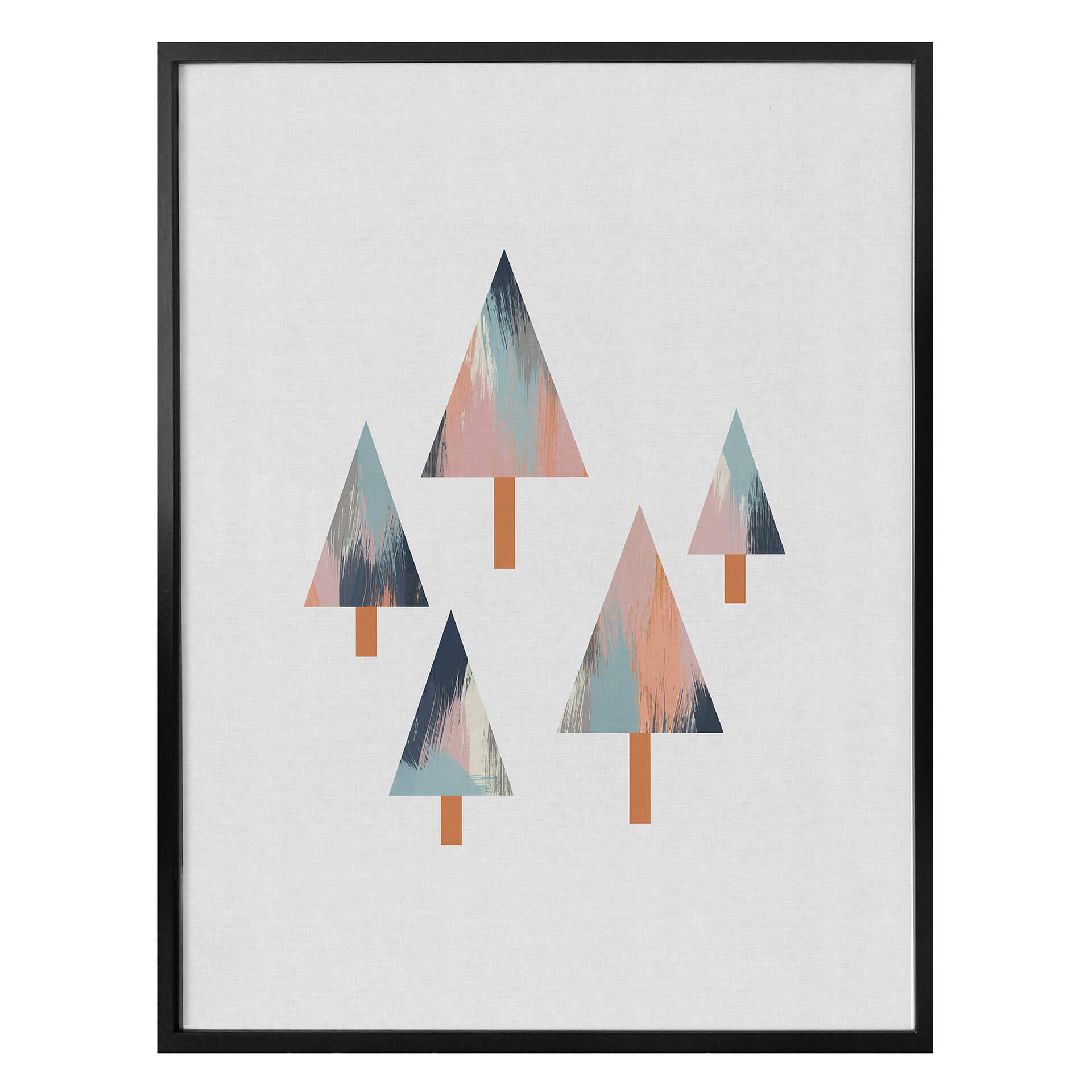 Plakat - Orara Studio - Skov i pastelfarver