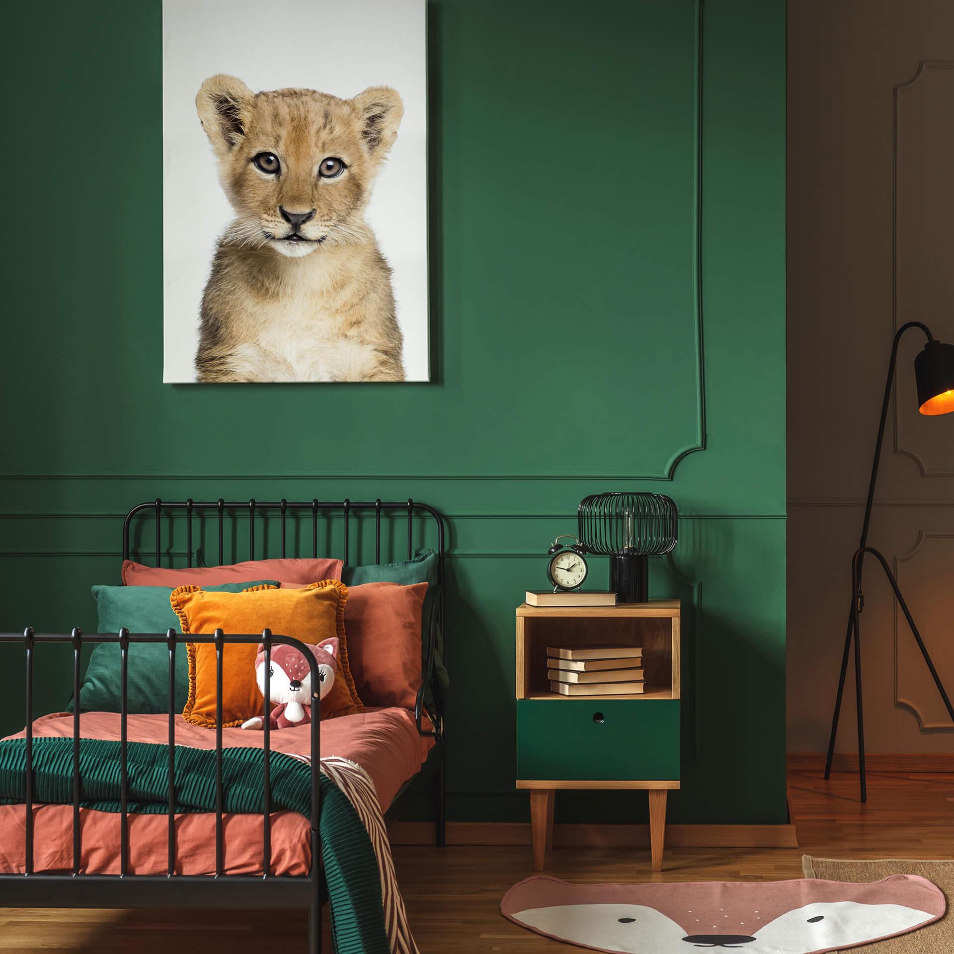 Canvas Sisi & Seb - Baby Lion