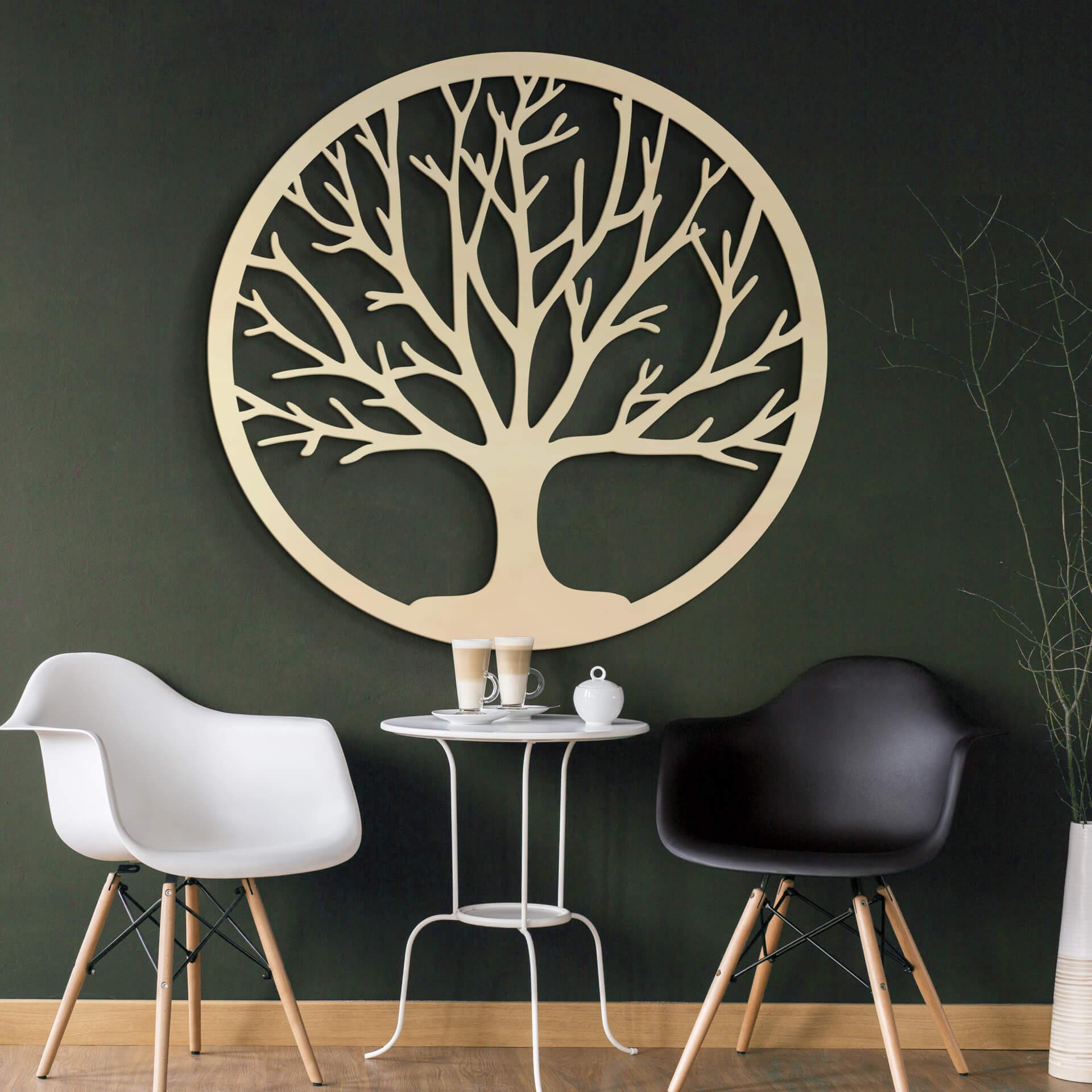 Houten Decoratie - Tree of Life - Populierenhout