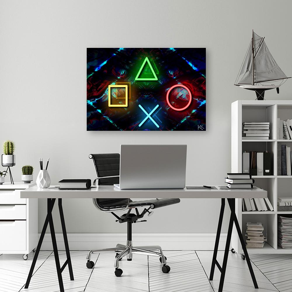 Canvasbillede, Til gamers spilkonsol