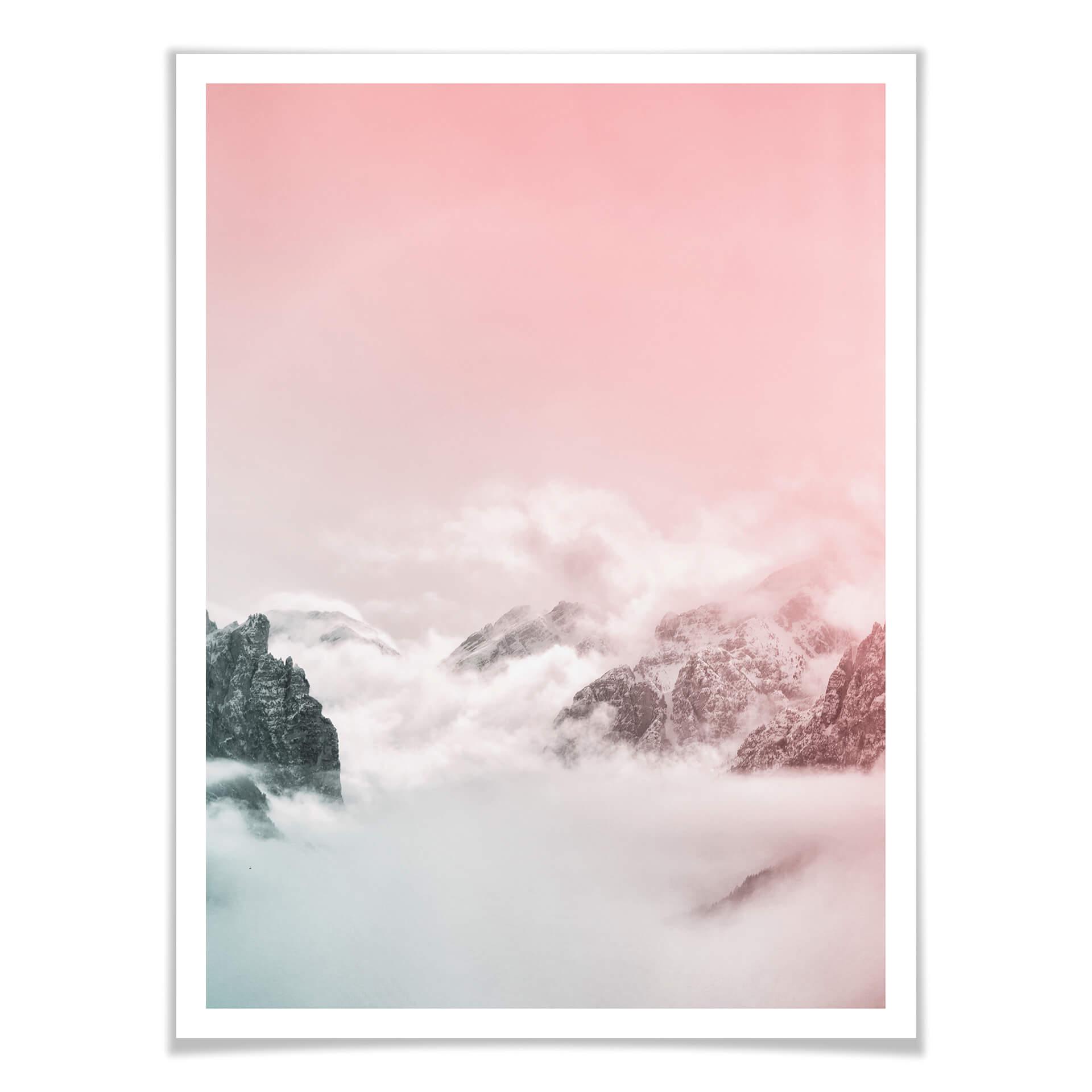 Póster Cielo rosa