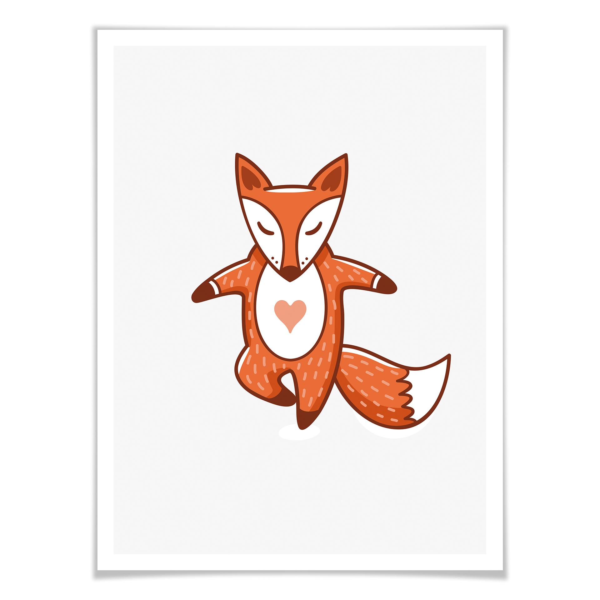 Póster - Yoga-Fox 09