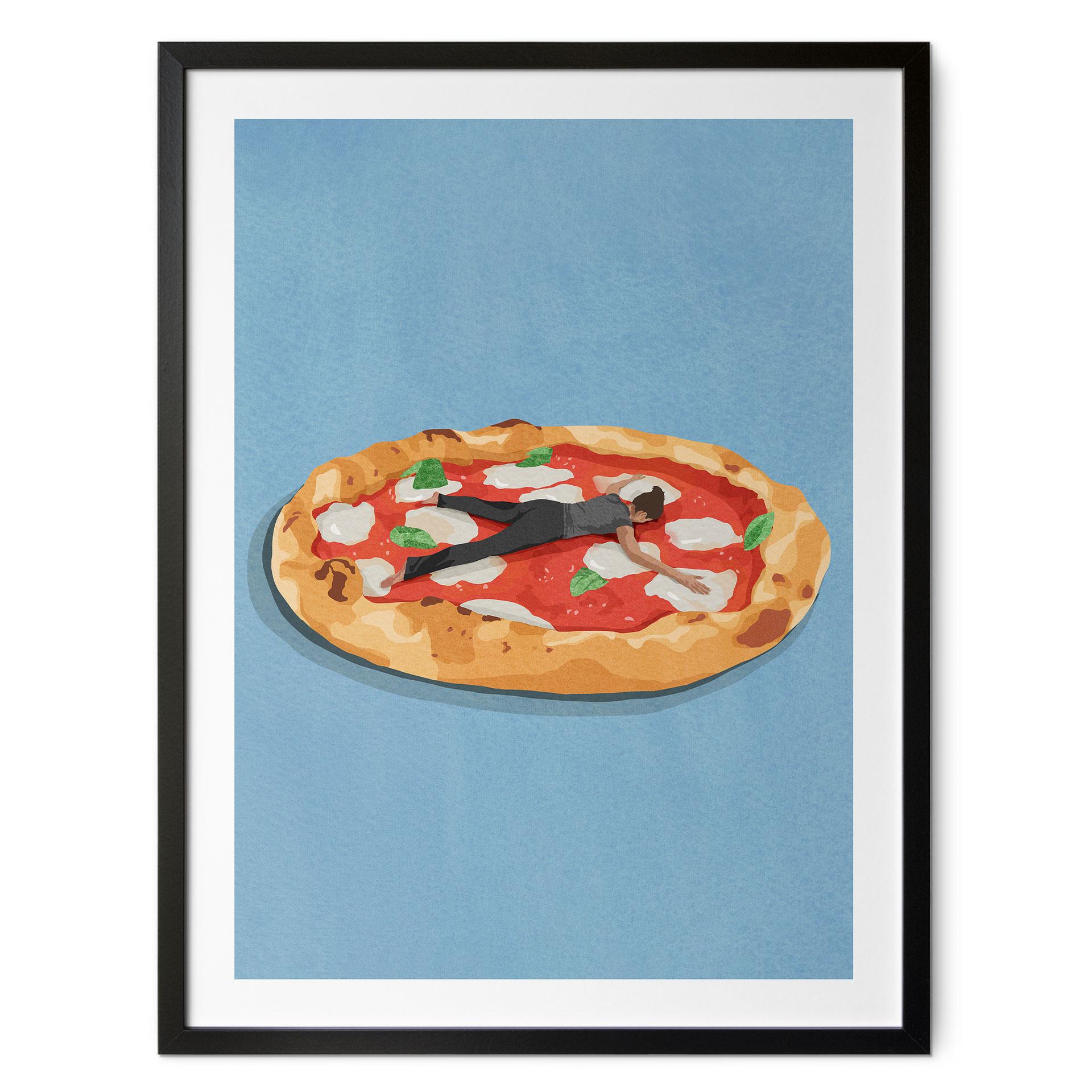 Plakat Pizza Love - Dekel