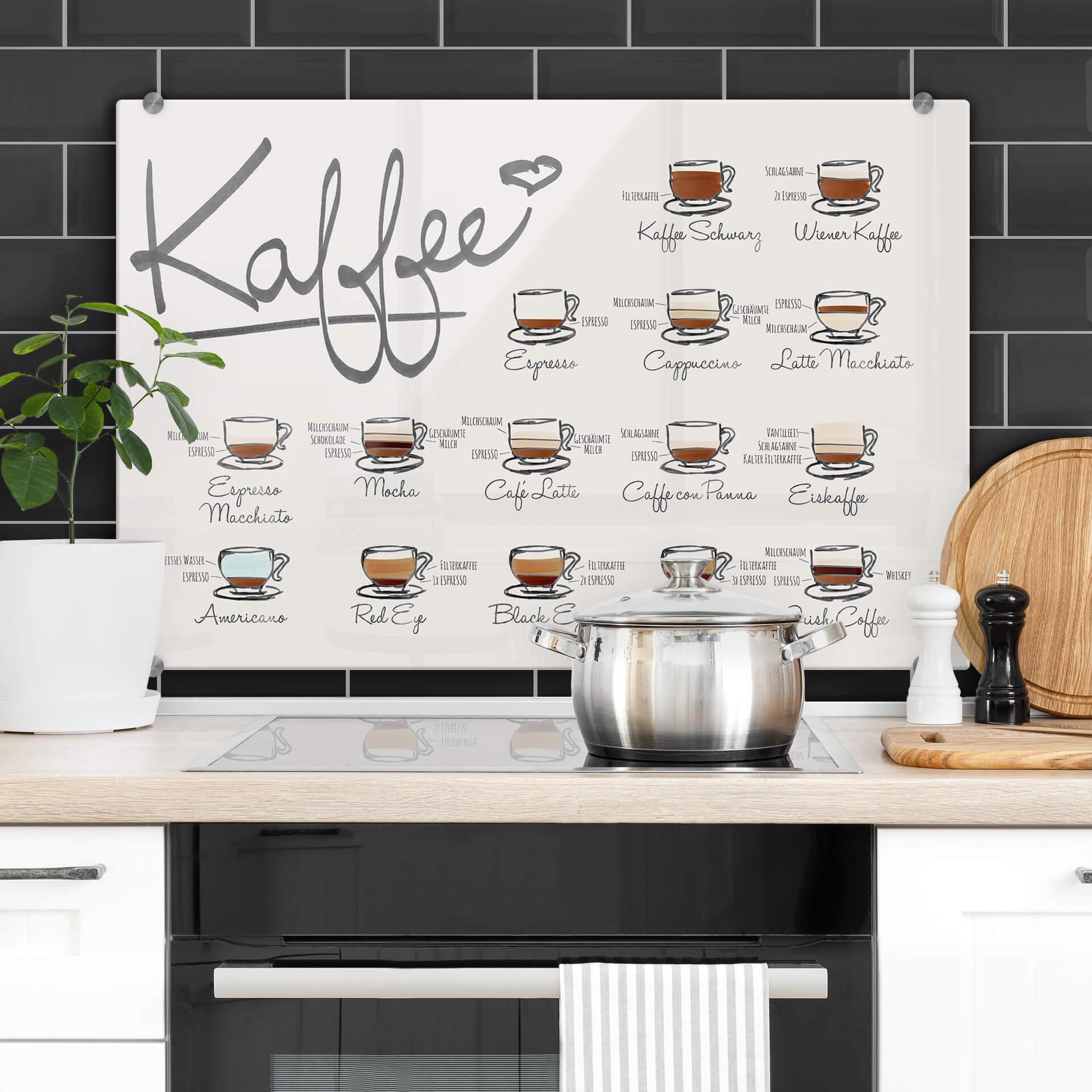 Stænkplade - Kaffeesorten