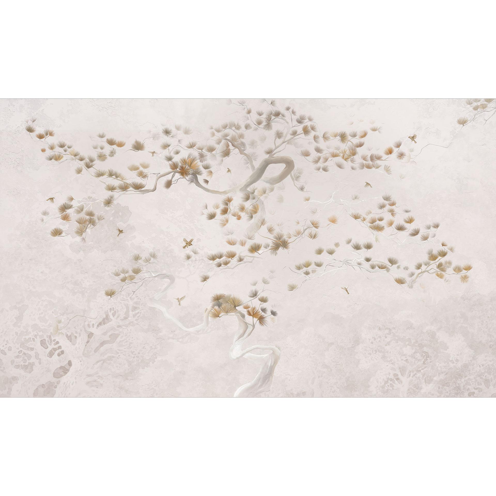 Japanse boom Fotobehang - elegante dennenboom in Aziatische stijl - Ms Tiff