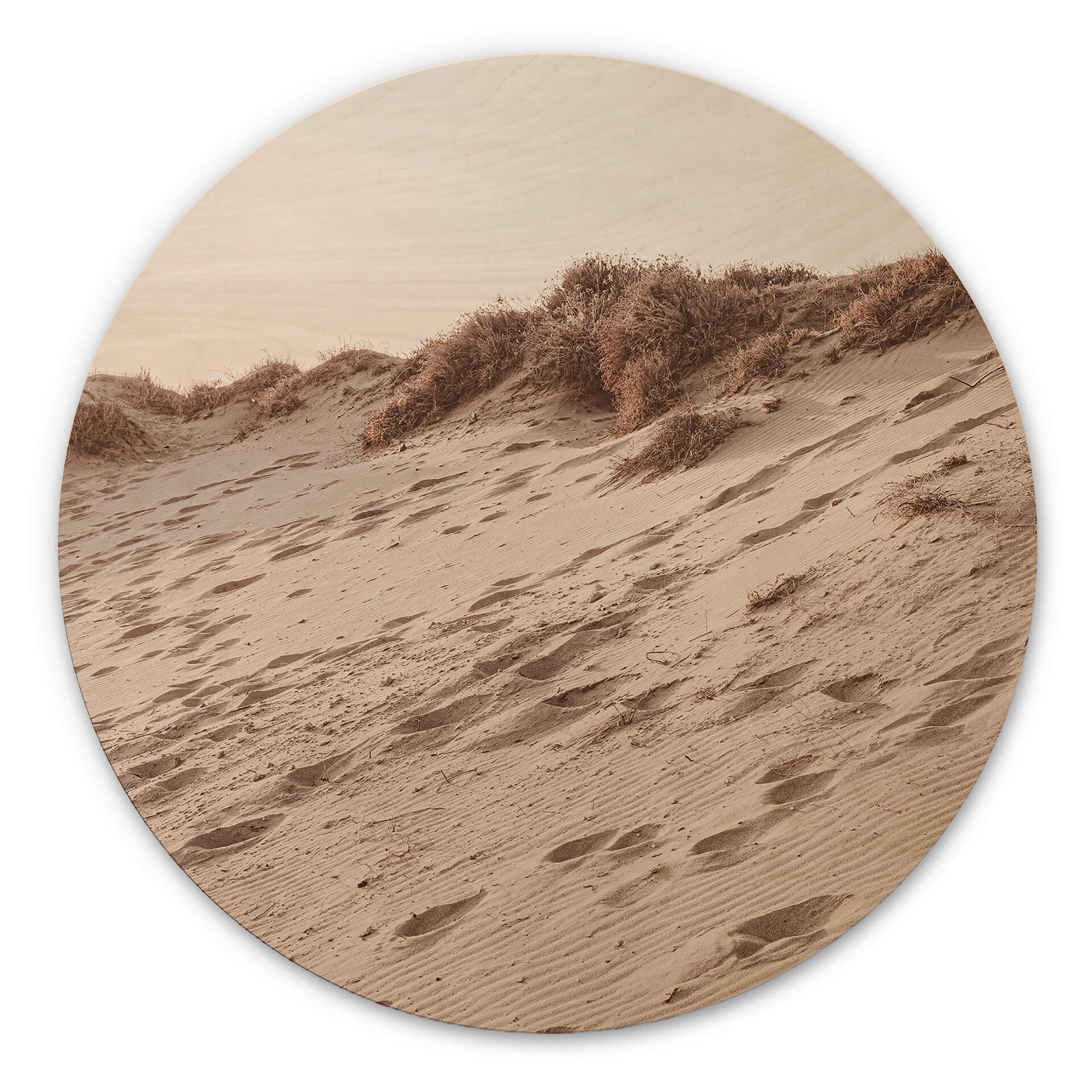 Billede af træ 1X Studio - Sandstrand - Rund