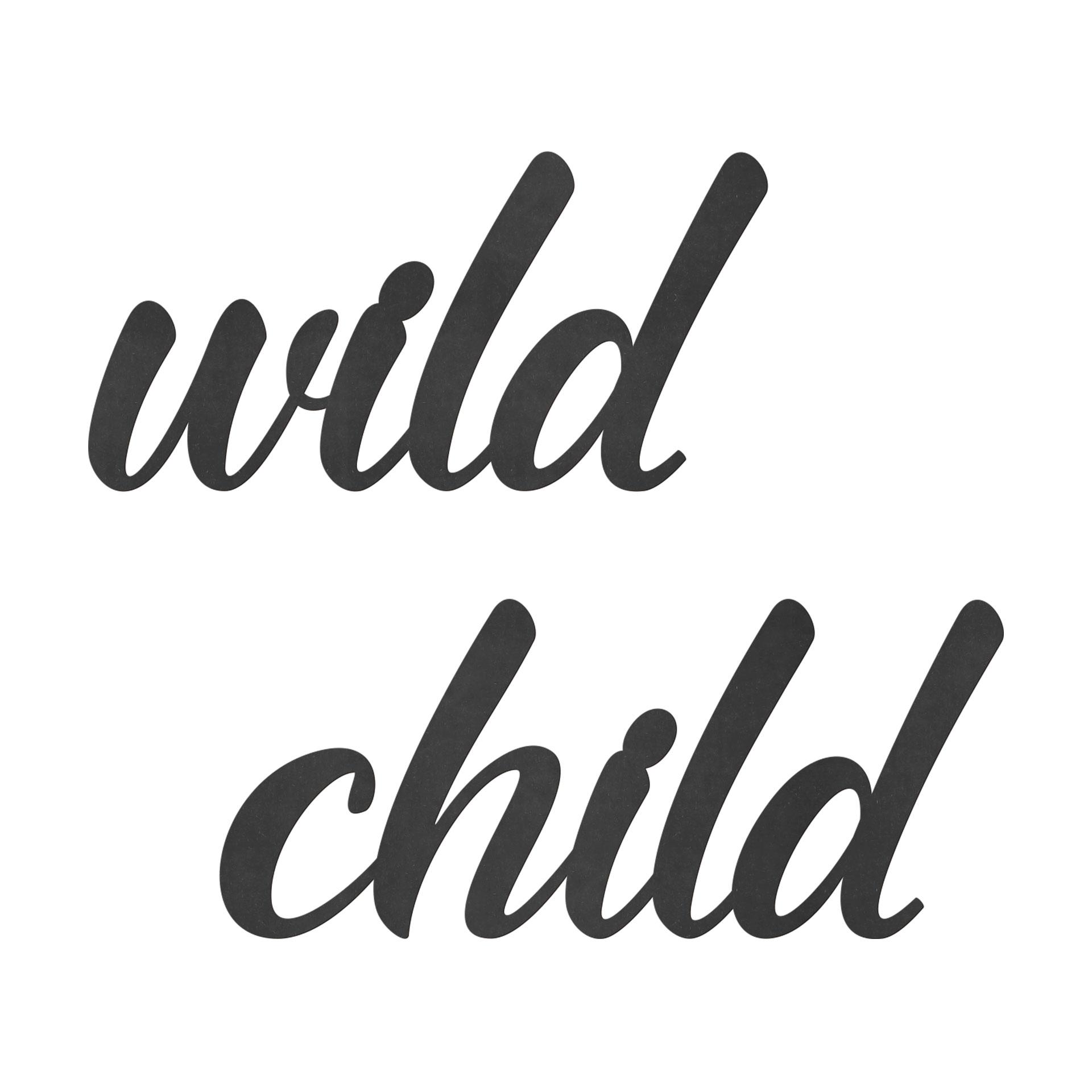 MDF Decoratie Wild Child