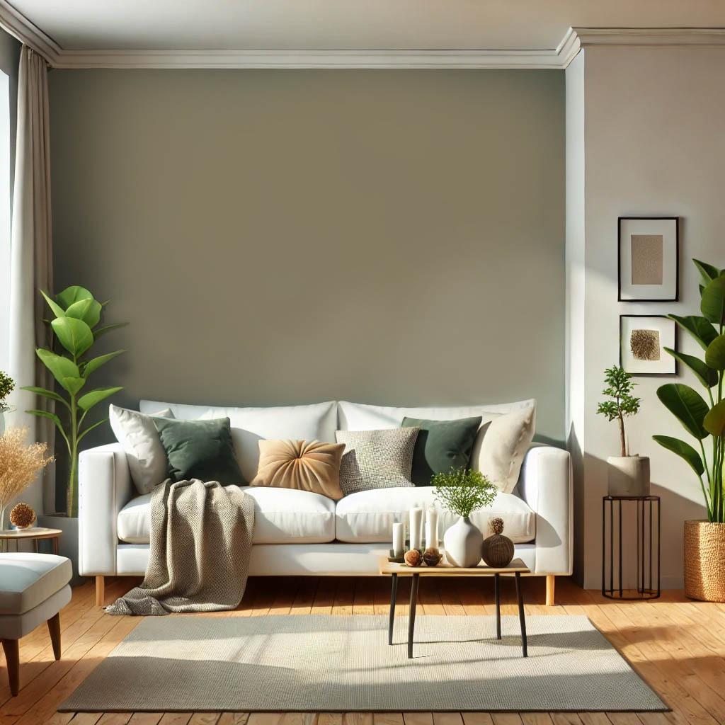 Pintura interior verde caqui semimate I Ordinary Olive | Crear armonía en la habitación | LA COCINA